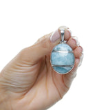 Larimar pendant, Varya