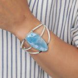 Larimar Cuff Bracelet, Zubaida