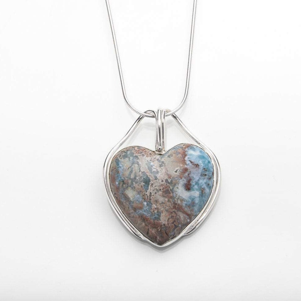 Larimar Pendant, Fuji
