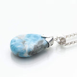 Larimar Blue Pendant, Tomasa