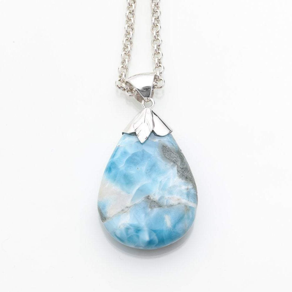 Larimar Blue Pendant, Tomasa