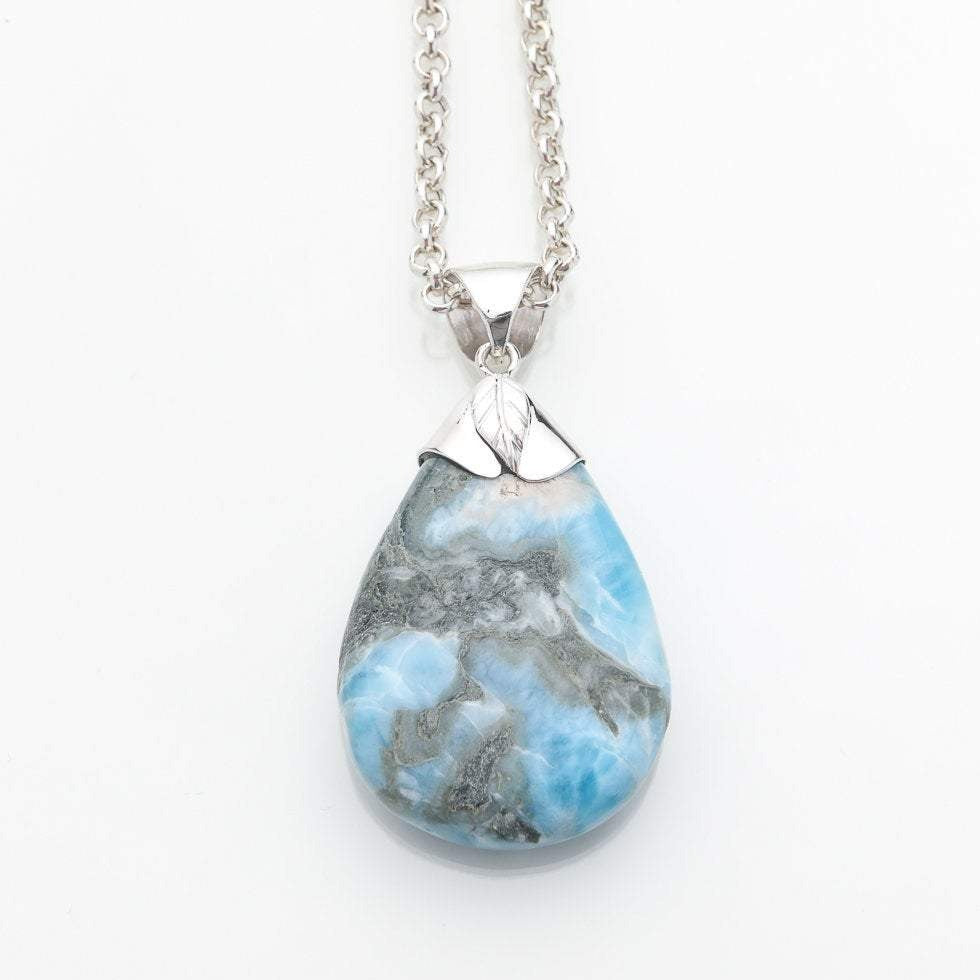 Larimar Blue Pendant, Tomasa