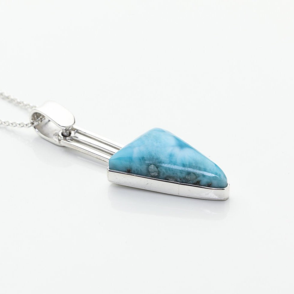 Larimar Stone Pendant, Priam