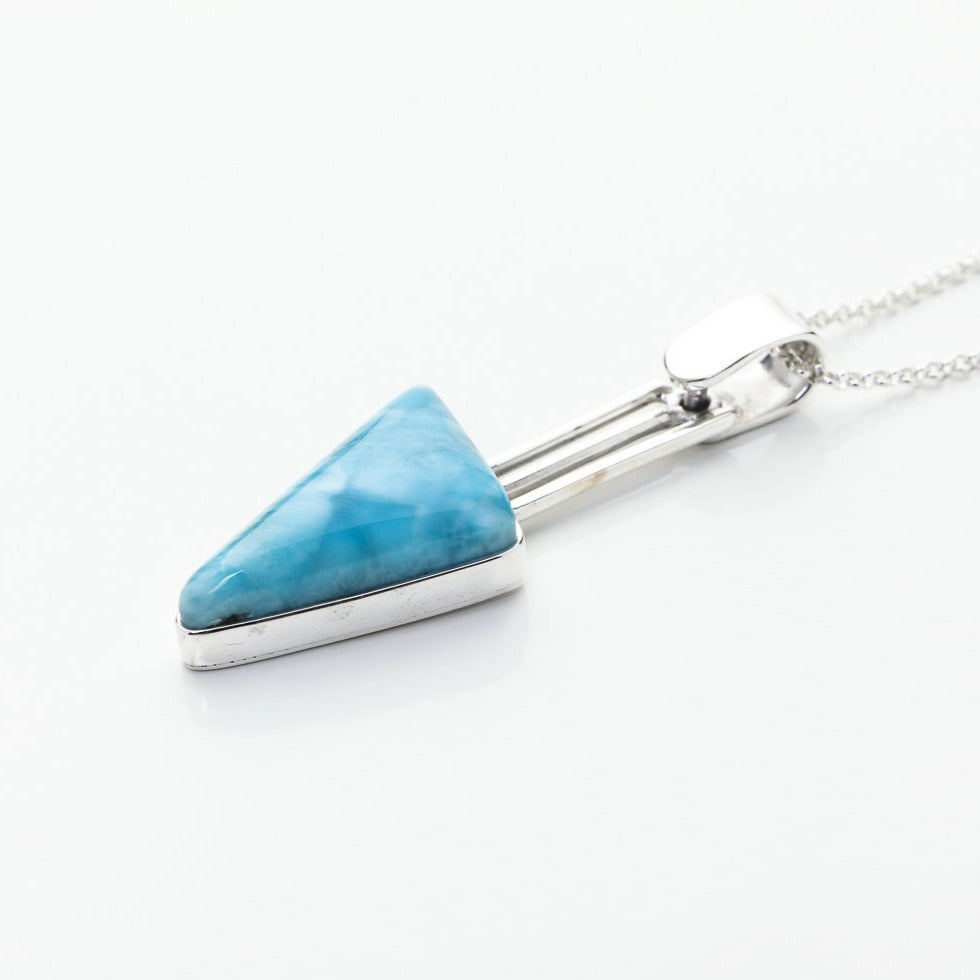 Larimar Stone Pendant, Priam