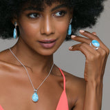 Larimar Oval Ring, Emmie