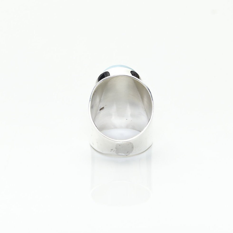 Larimar Oval Ring, Emmie