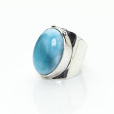 Larimar Oval Ring, Emmie