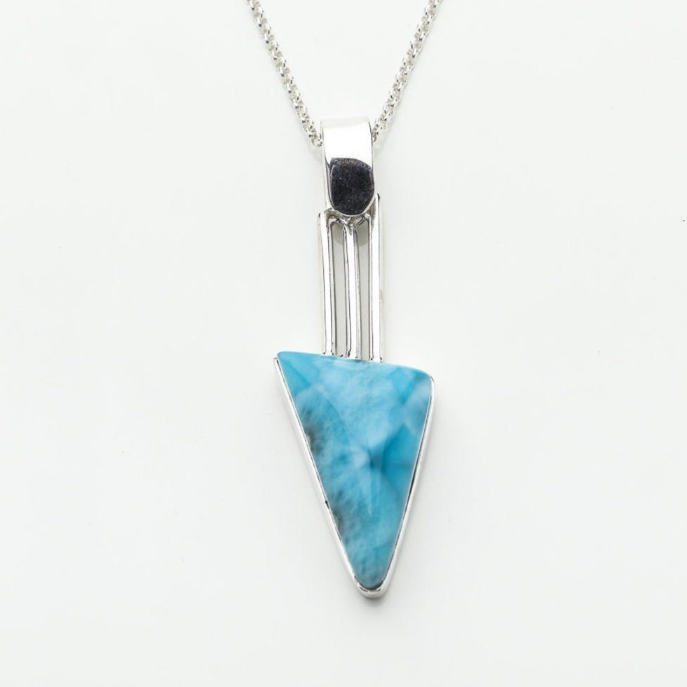 Larimar Stone Pendant, Priam