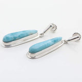 Larimar Earrings, Eloise