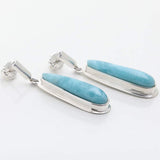 Larimar Earrings, Eloise