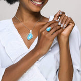 Larimar Pendant, Brianna