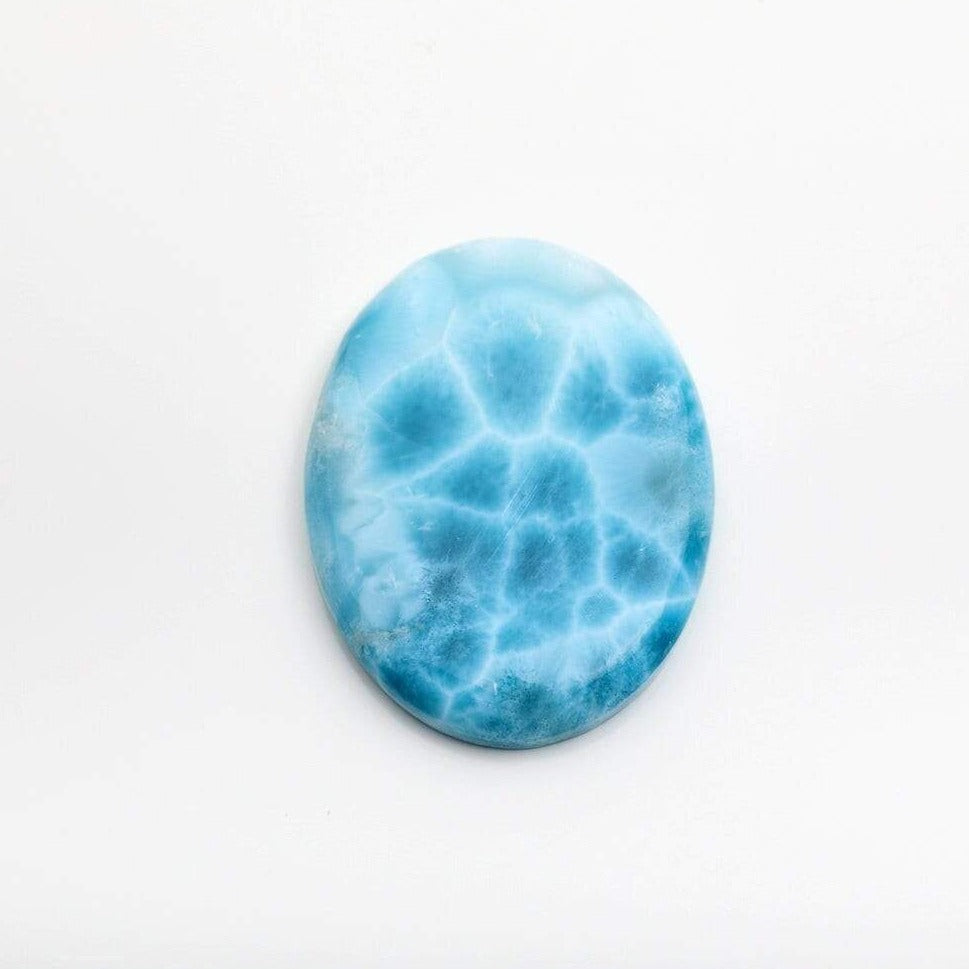 Larimar Cabochon, Colbert