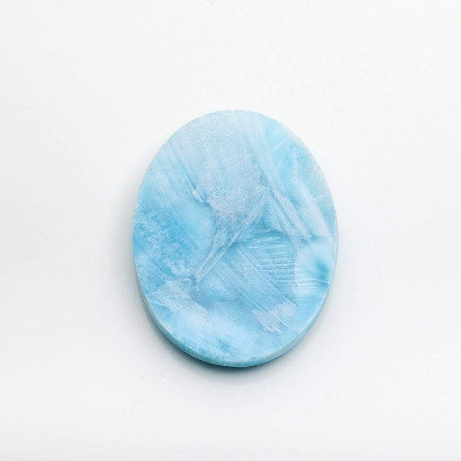 Larimar Cabochon, Colbert