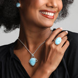 Larimar Pendant Lilou