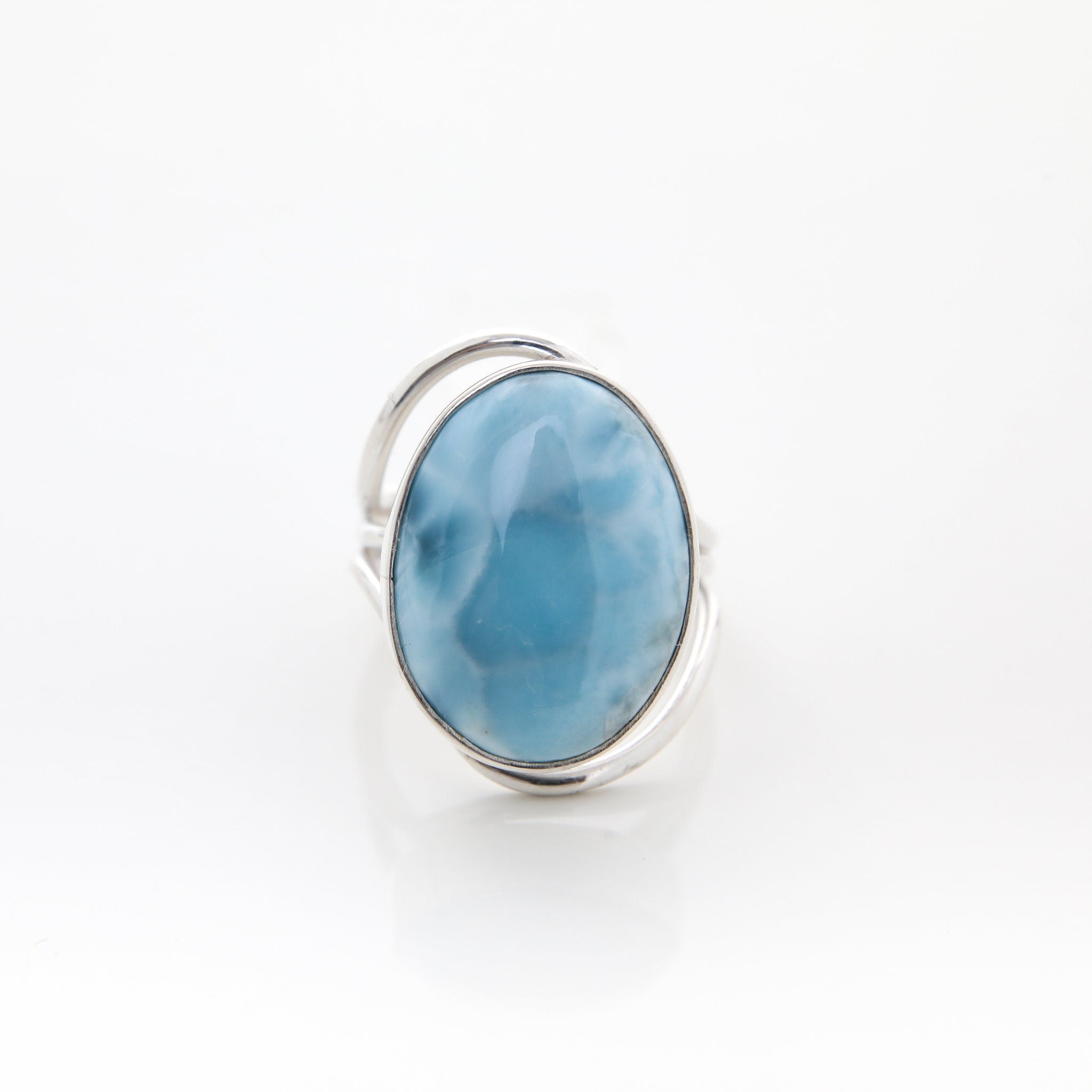 Larimar Oval Ring, Aradia