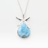 Larimar Star Pendant Maika