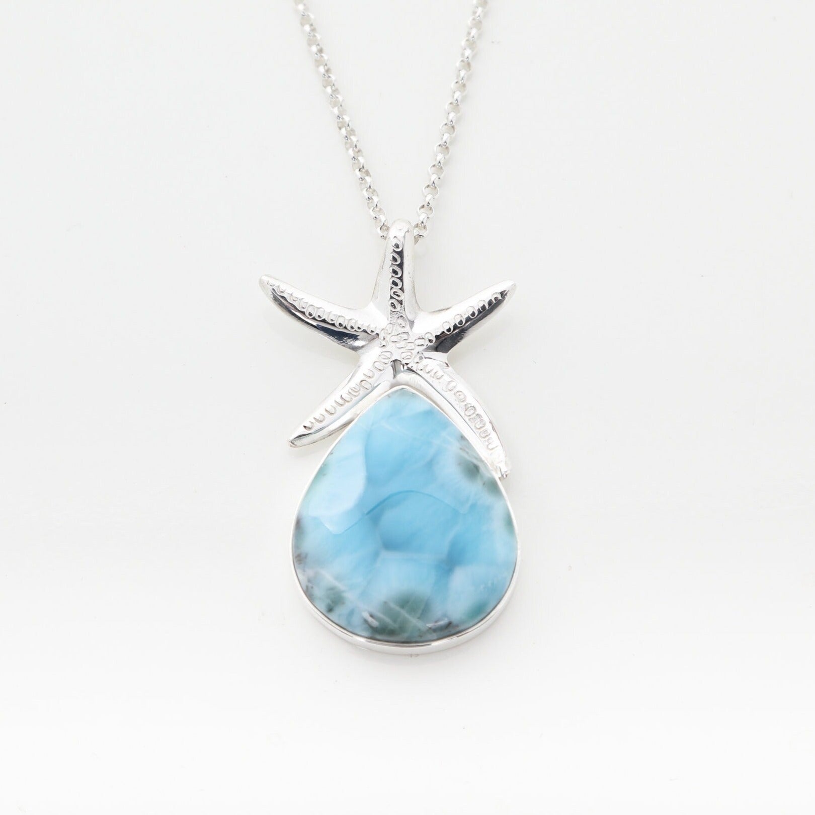 Larimar Star Pendant Maika