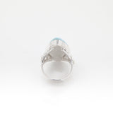 Teardrop Larimar Ring Giuliana