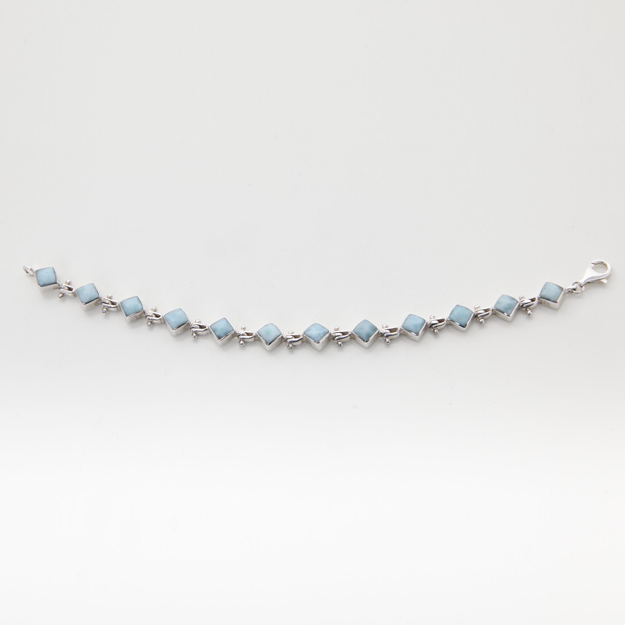 Larimar Stones Bracelet, Giada