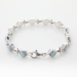 Larimar Stones Bracelet, Giada