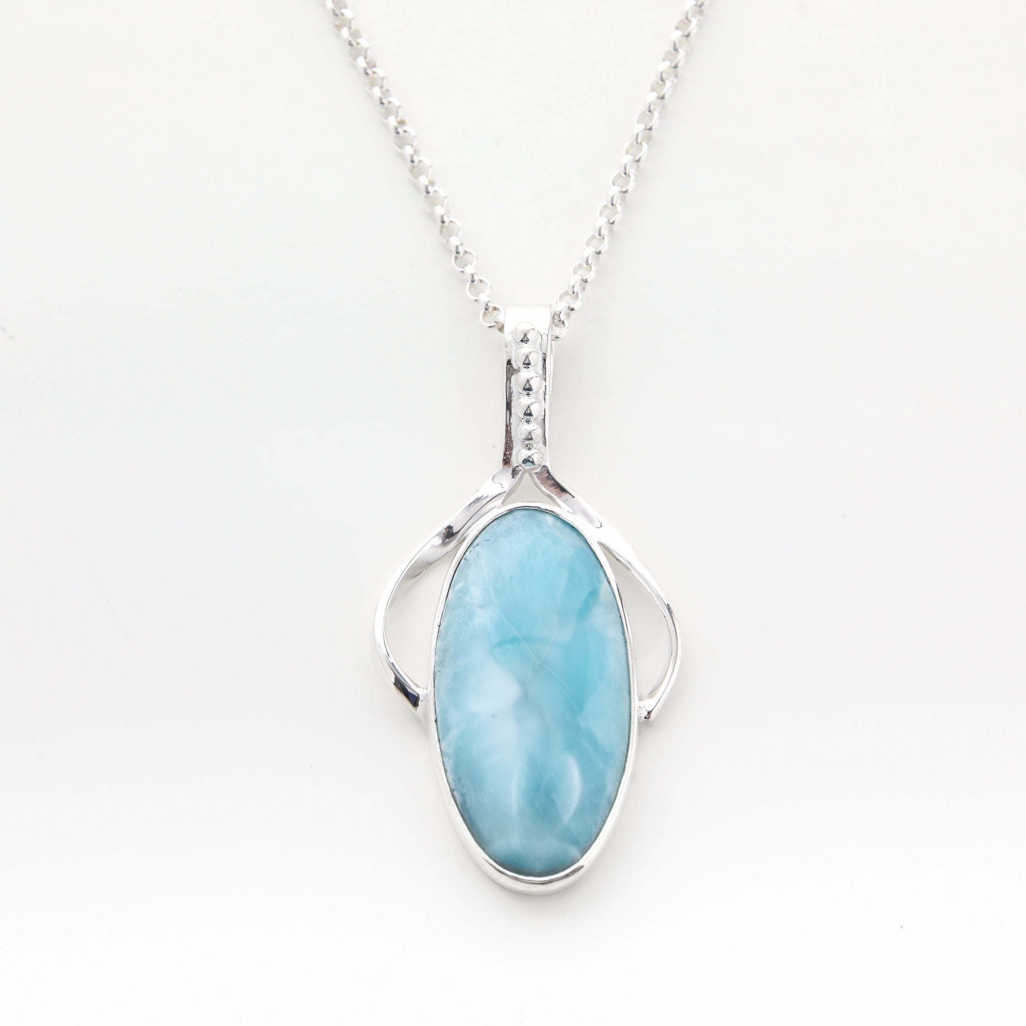 Larimar Pendant Melisande