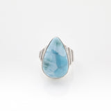 Teardrop Larimar Ring Giuliana