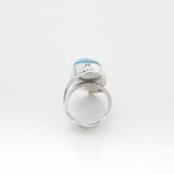 Larimar Oval Ring, Elia