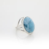 Larimar Oval Ring, Aradia