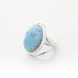 Larimar Oval Ring, Aradia