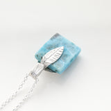 Natural Larimar Jewelry Pendant