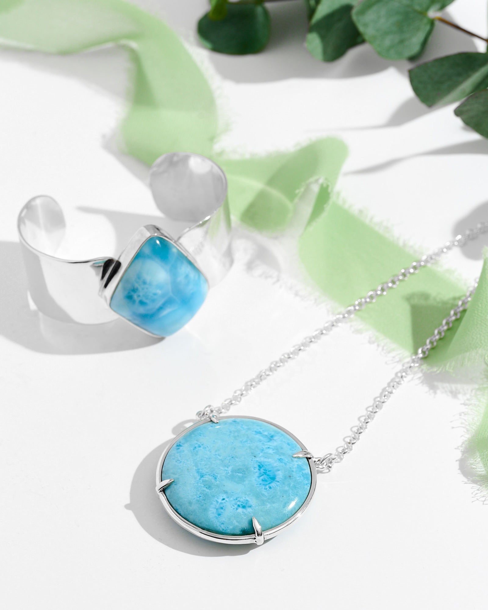 Elite Elegance: Larimar and Sterling Silver Jewelry, Elevating Your Accessory Collection