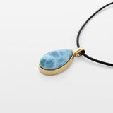 Larimar Gold Vermeil Pendant Baylor