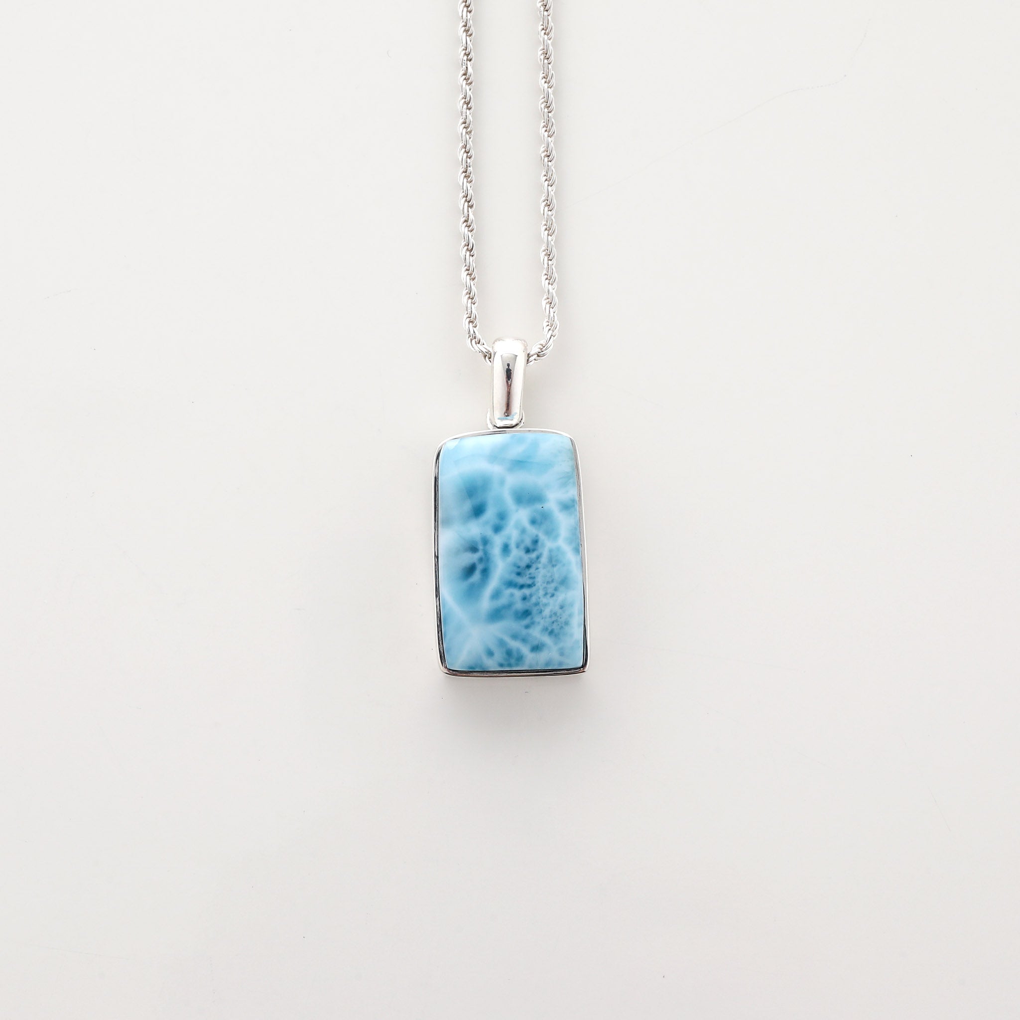 Larimar Stone Pendant Alice