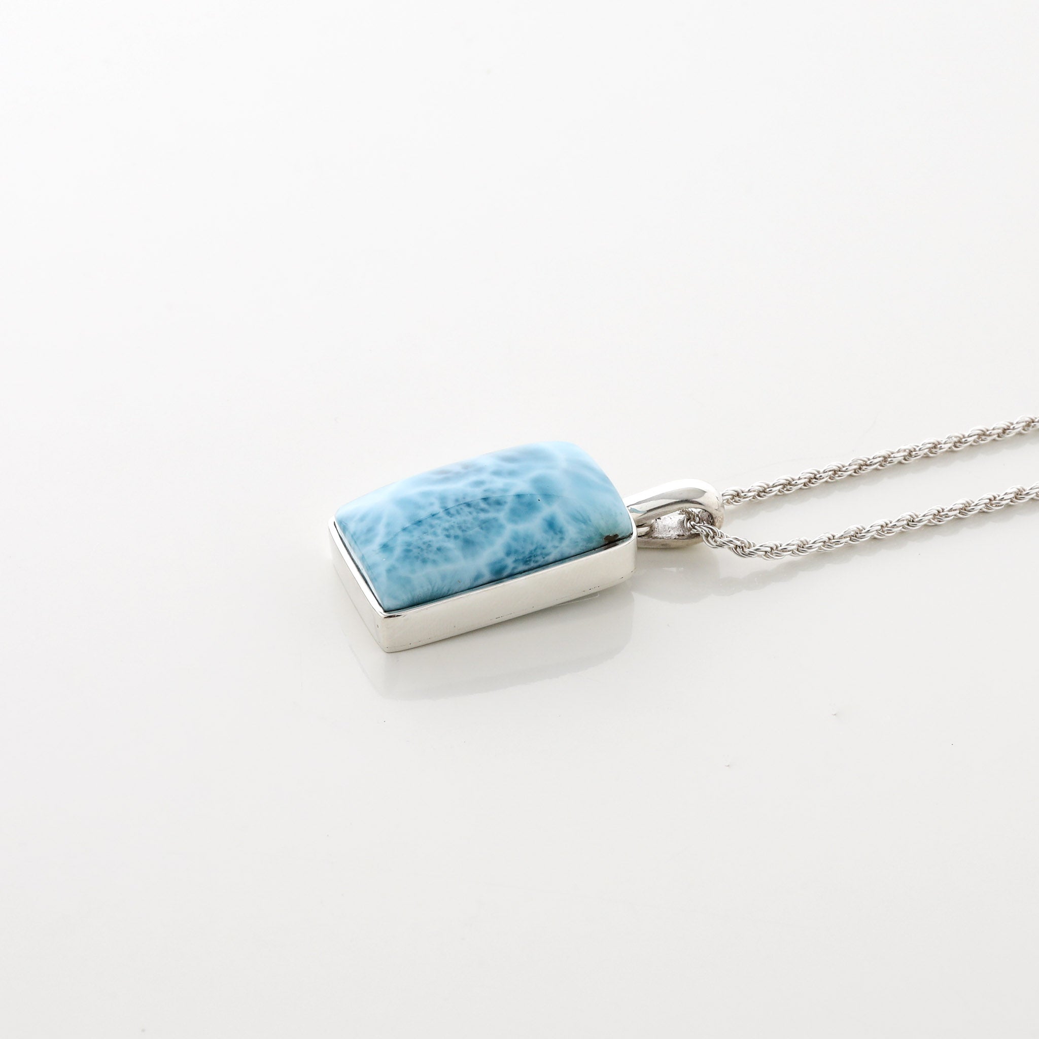 Larimar Stone Pendant Alice