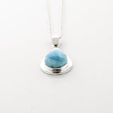 Larimar Stone Pendant Ariana