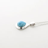 Larimar Stone Pendant Ariana