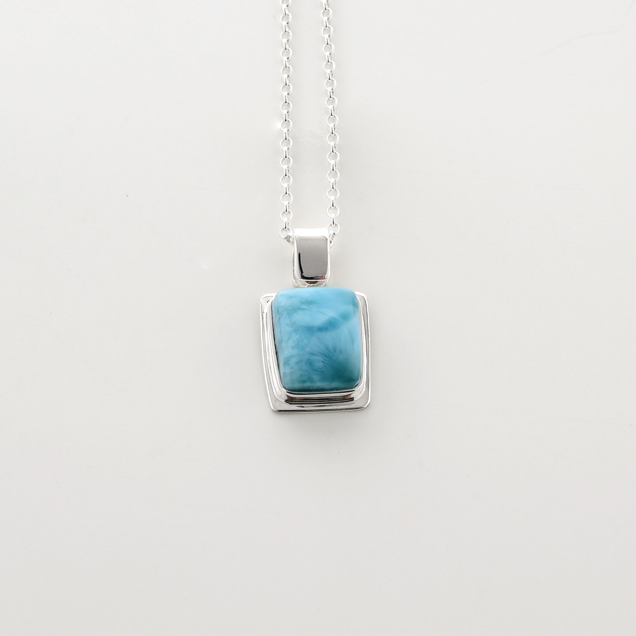 Larimar Stone Pendant Astrid