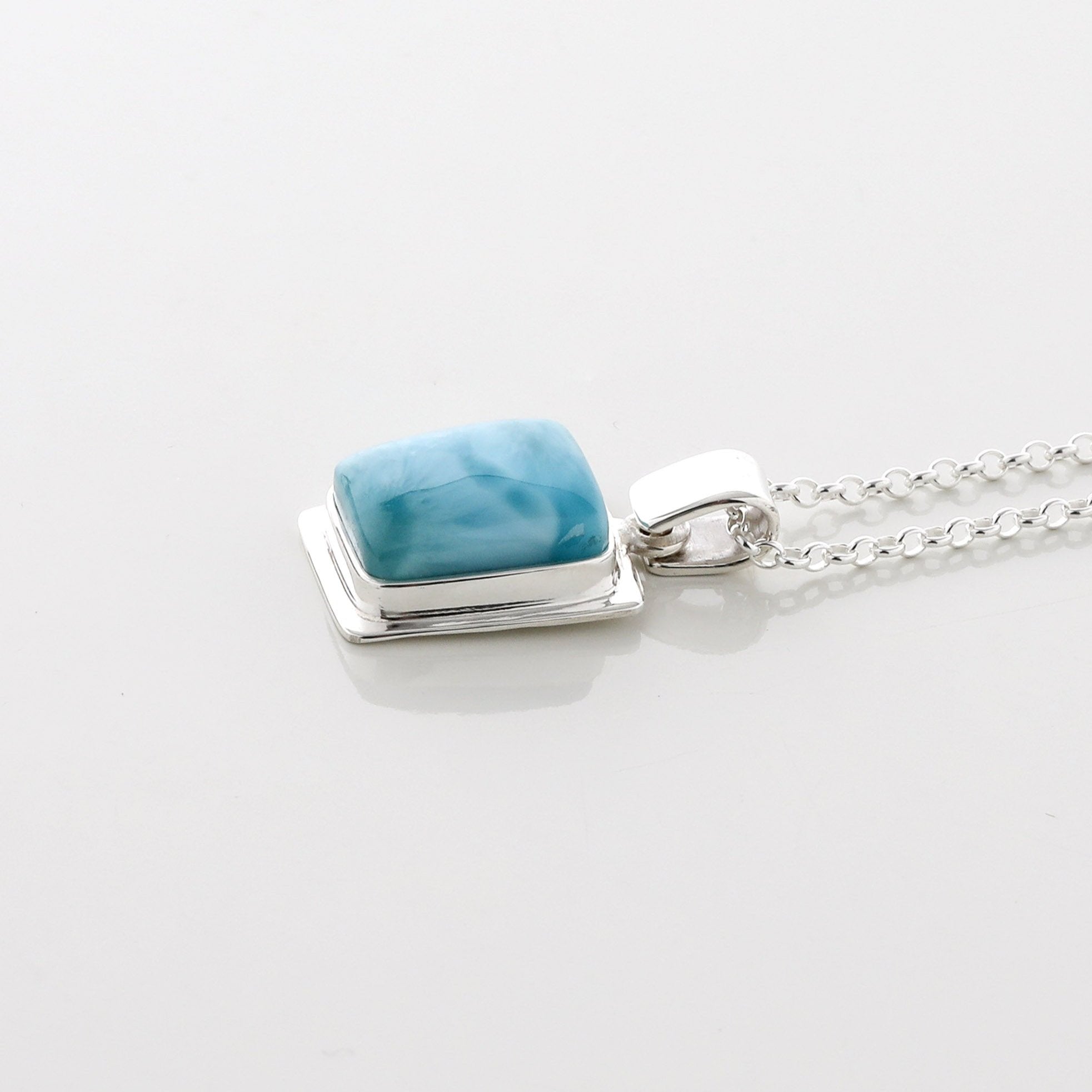 Larimar Stone Pendant Astrid