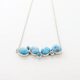 Larimar Multistone Necklace Athena