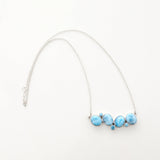 Larimar Multistone Necklace Athena