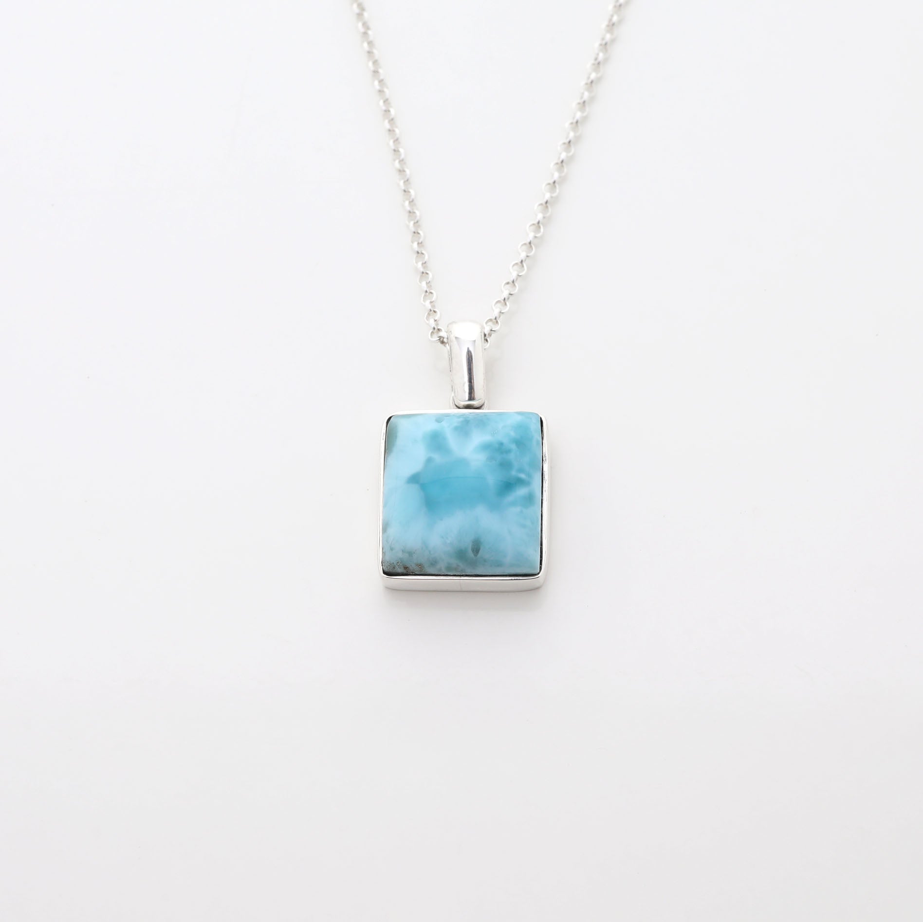 Larimar Pendant Ava