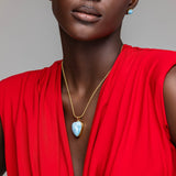 Larimar Heart Pendant Beatrice