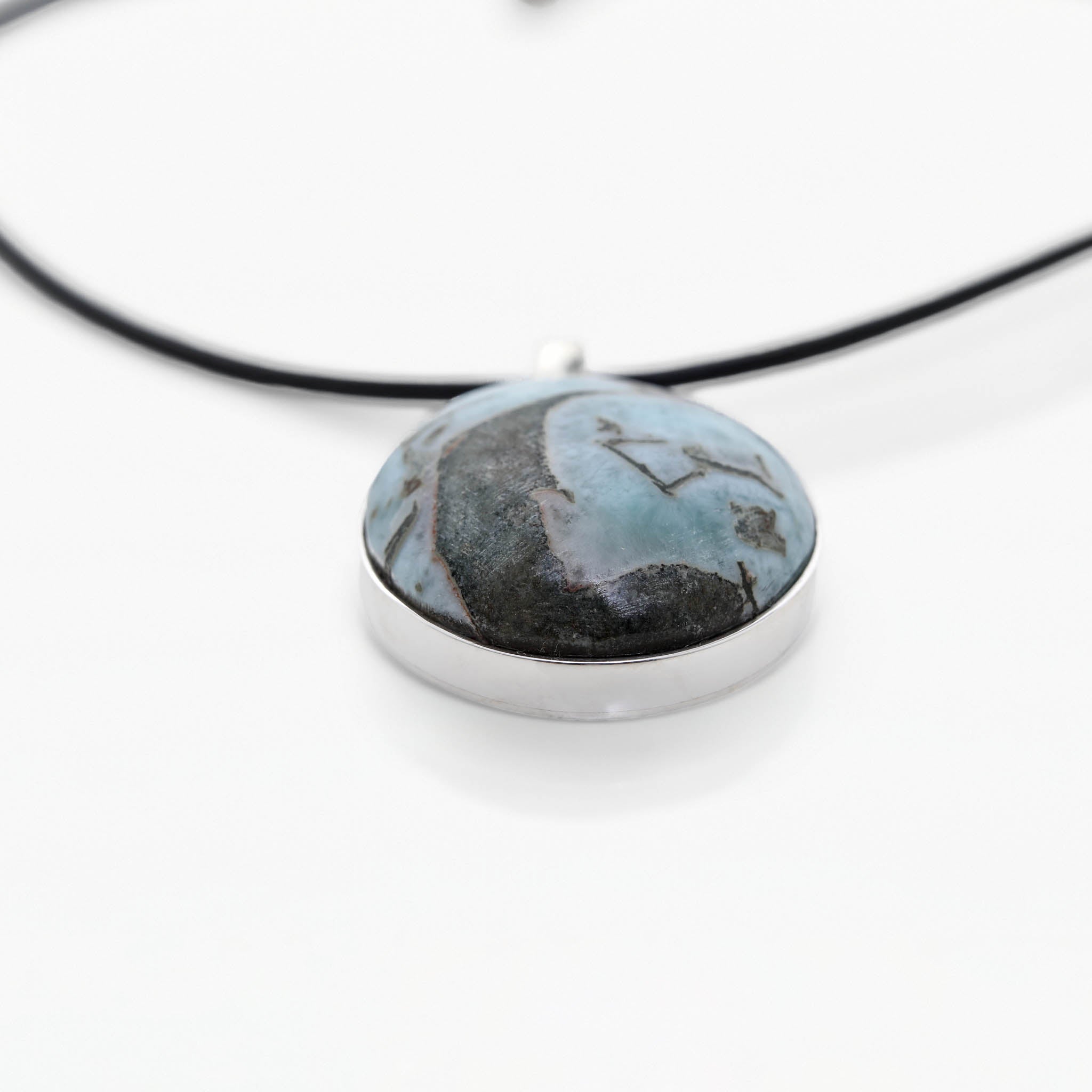 Larimar Specimen Pendant Belen