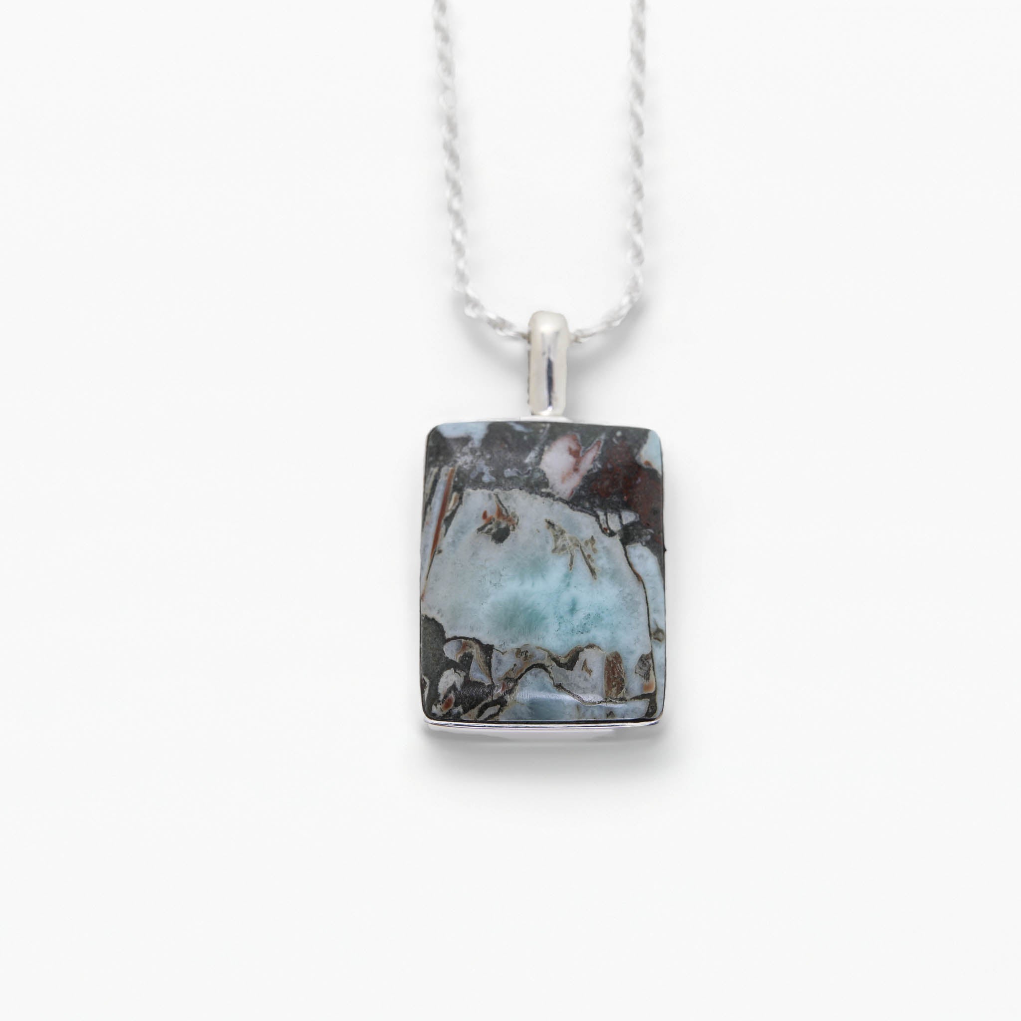 Larimar Specimen Pendant Bella
