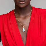 Larimar Gold Vermeil Pendant Beth