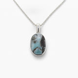 Larimar Specimen Pendant Bianca
