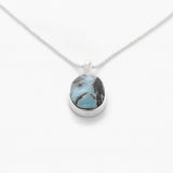 Larimar Specimen Pendant Bianca