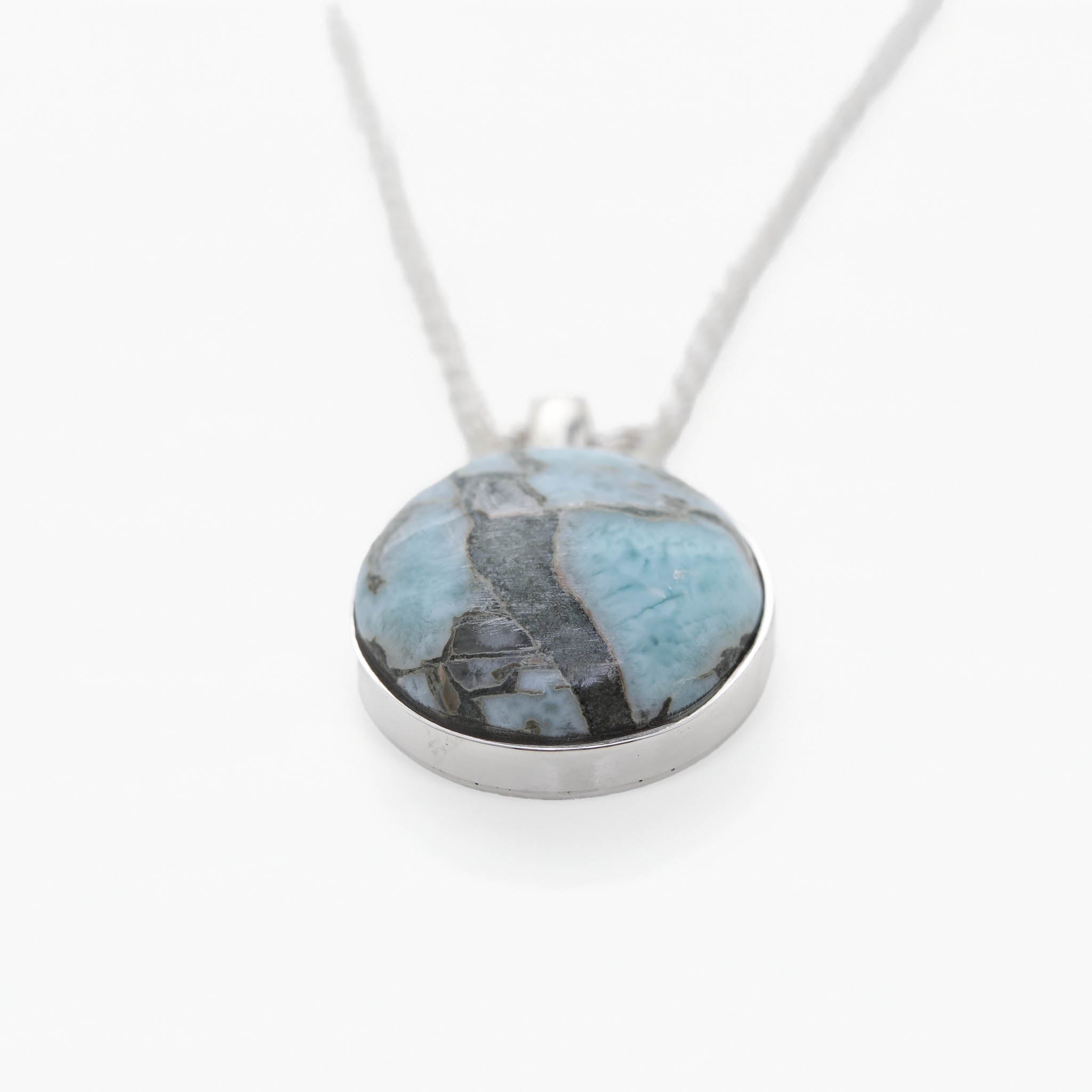 Larimar Specimen Pendant Blair