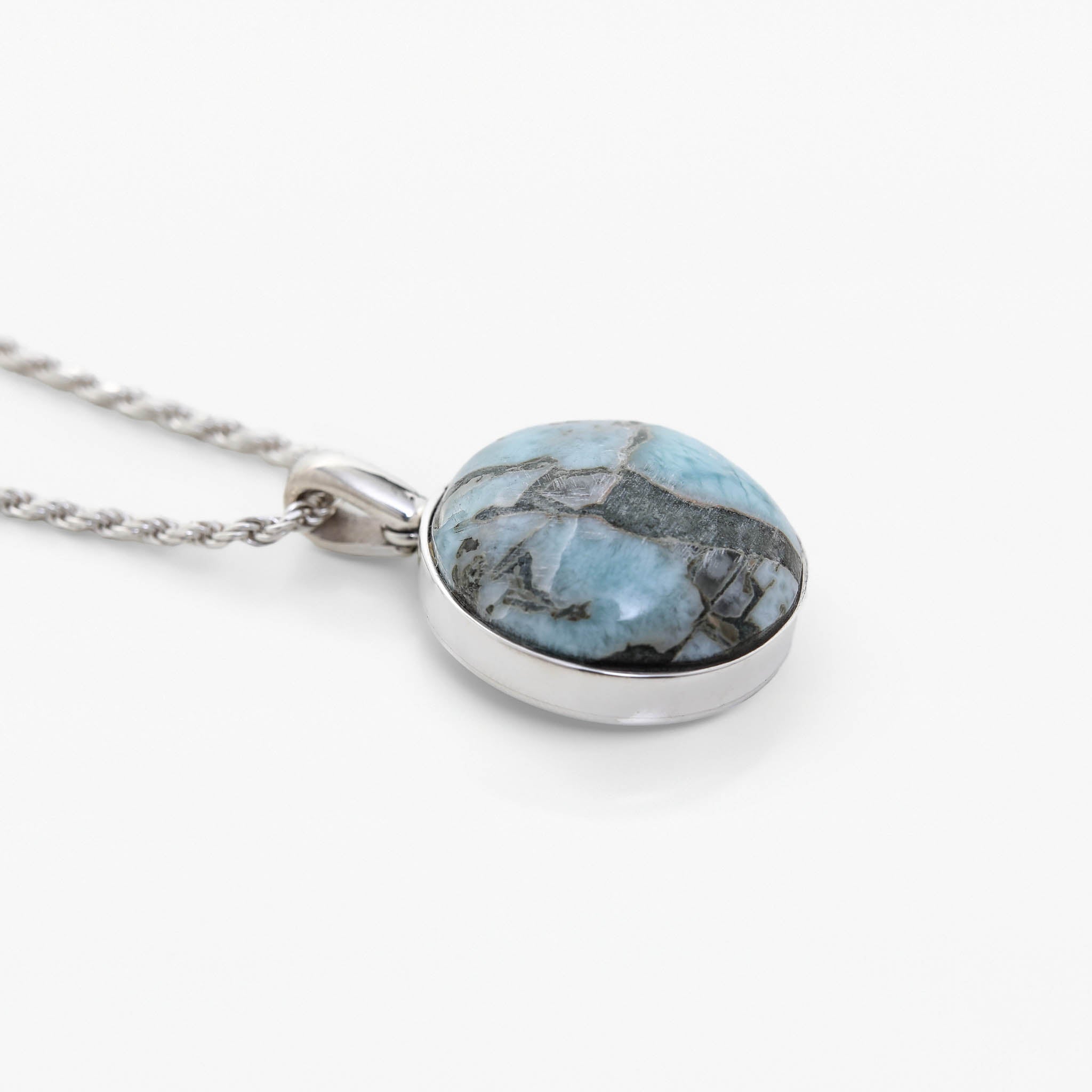 Larimar Specimen Pendant Blair