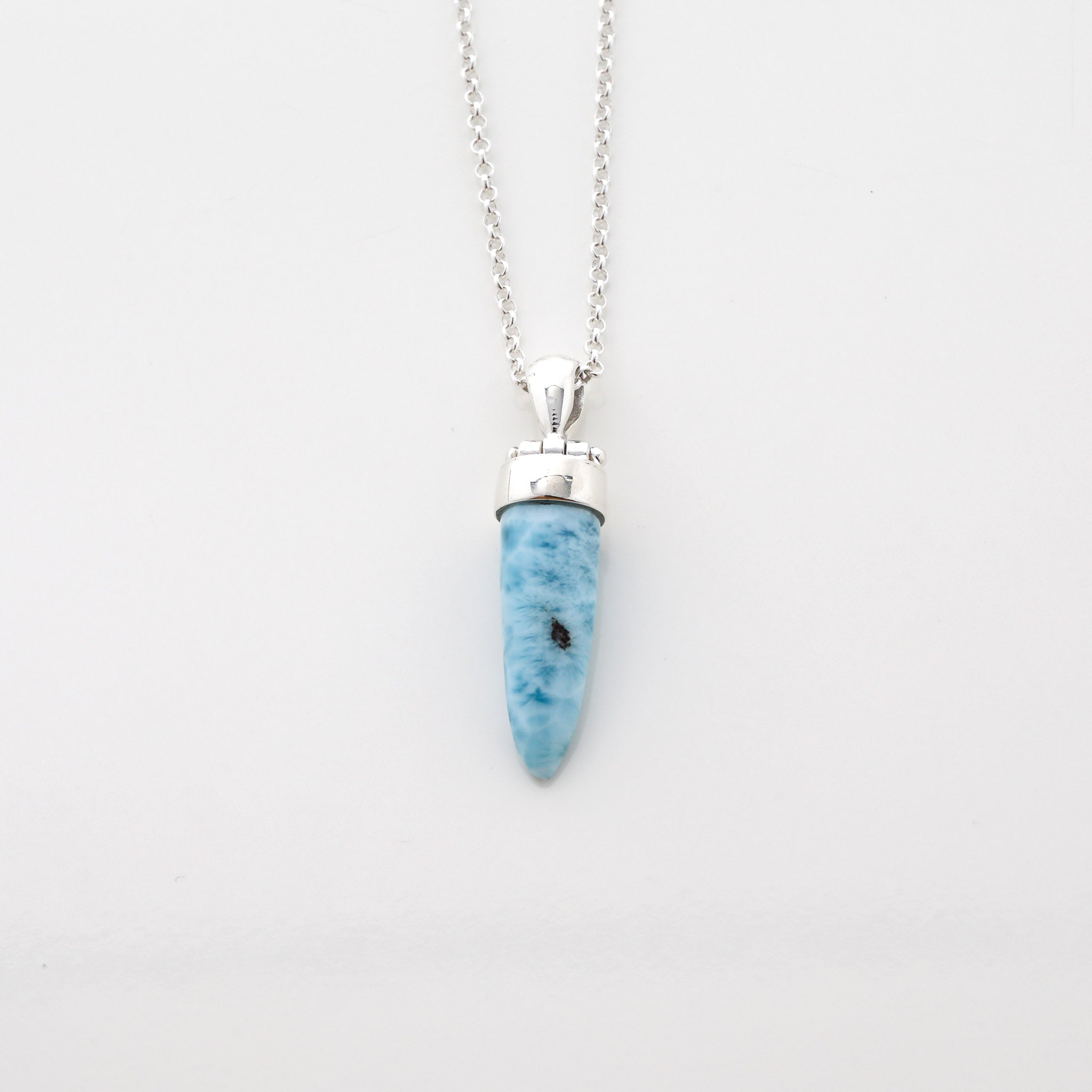 Larimar Pendant Blaze